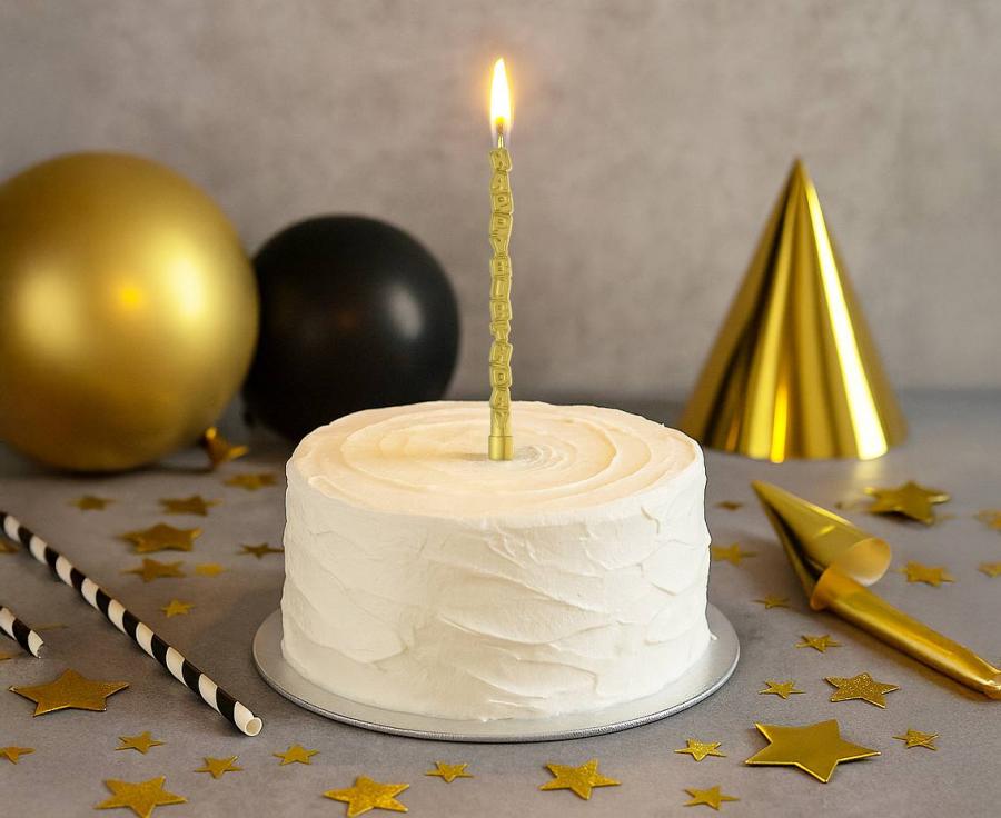 Svíčka narozeninová HAPPY BIRTHDAY