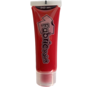 Barva na textil 30ml - červená