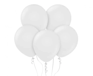 Balonky bílé 10ks