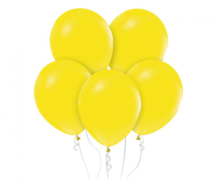 Balonky pastelově žluté