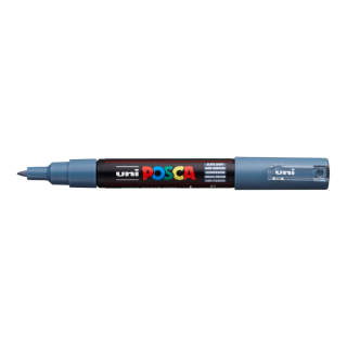 Posca 1M břidlicově šedý popisovač hrot 0,7mm