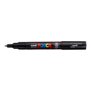 POSCA 1M černý popisovač hrot 0,7mm