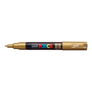 POSCA 1M zlatý popisovač hrot 0,7mm
