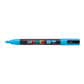 POSCA 3M světle modrý popisovač hrot 0,9-1,3mm
