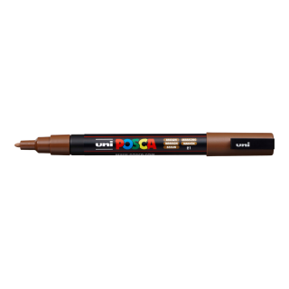 POSCA 3M hnědý popisovač hrot 0,9-1,3mm