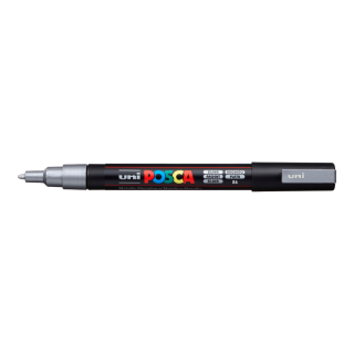 POSCA 3M stříbrný popisovač hrot 0,9-1,3mm