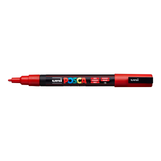 POSCA 3M červený popisovač hrot 0,9-1,3mm