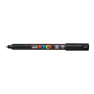 Posca 1MR černý popisovač hrot 0,7 mm