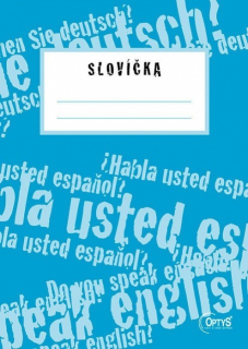 Školní sešit na slovíčka 40l - Optys