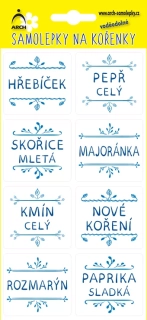 Samolepky na kořenky 0231