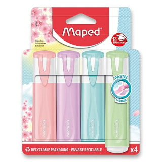 Zvýrazňovače Maped Fluo Peps pastel