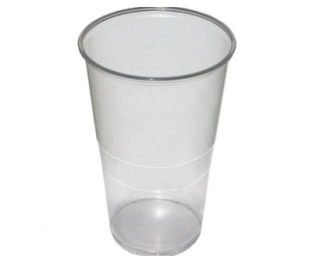 Kelímek průhledný 0,5l (PP) 10ks