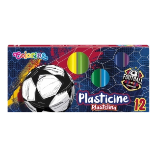 Plastelína 12ks FOOTBALL
