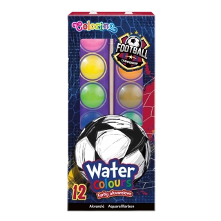Vodové barvy FOOTBALL