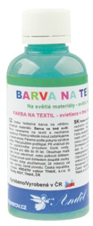 Barva na textil tyrkys 50g