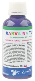 Barva na textil lila 50g