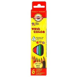Pastelky Triocolor 6 barev