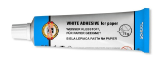 Lepícím pasta na papír bílá