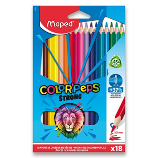 Pastelky MAPED STRONG 18ks