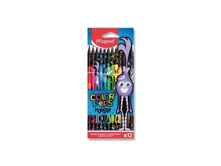Pastelky Maped Color'Peps Monster 12 ks