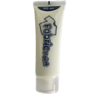 Barva na textil 30ml - bílá