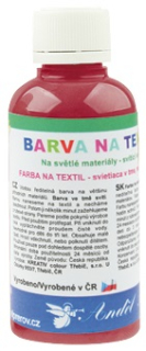 Barva na textil bordo 50g